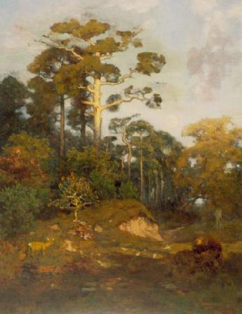 Ludomir Benedyktowicz Landscape. Germany oil painting art